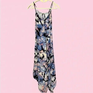 3/$25 Cotton Candy LA Summer Midi Open Back Dress Medium